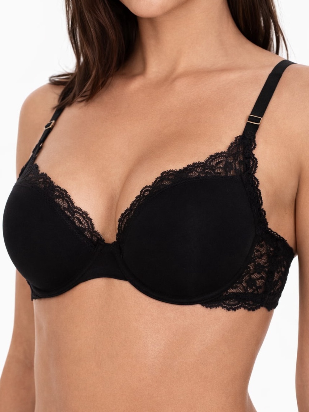 Natori Black Lace Underwire Bra